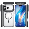 3MK Satin Armor MagCase vāciņš Apple iPhone 17 Pro, caurspīdīgi melns