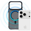 3MK Smoke MagCase vāciņš Apple iPhone 17 Pro Max, melns, daļēji caurspīdīgs
