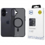 3MK Smoke Matt MagCase vāciņš Apple iPhone 17, melns