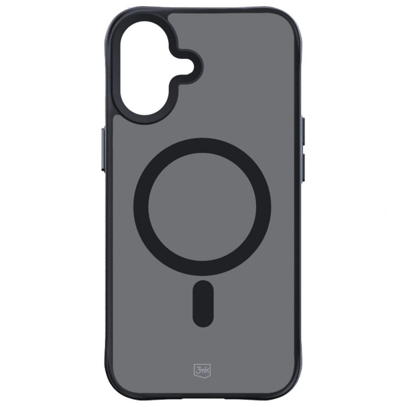 3MK Smoke Matt MagCase vāciņš Apple iPhone 17, melns