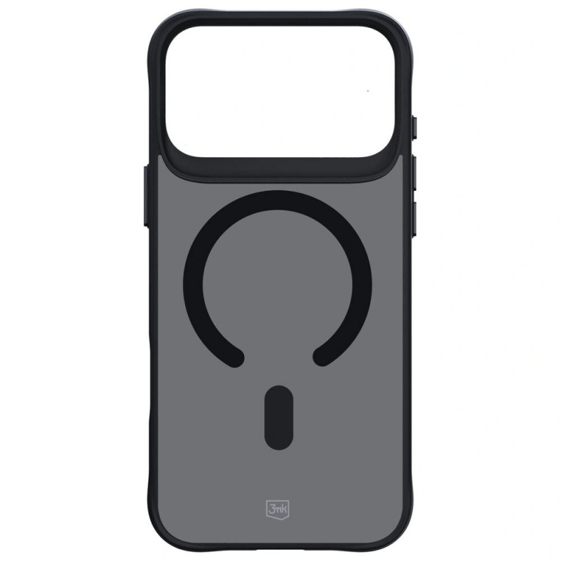 3MK Smoke Matt MagCase vāciņš Apple iPhone 17 Pro, melns