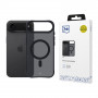 3MK Smoke Matt MagCase vāciņš Apple iPhone Air, melns