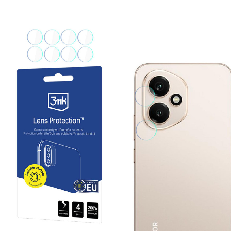 3MK Lens Protection Honor 400 kameras objektīva aizsargs (4 gab.)