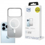 3MK Frosty MagCase Apple iPhone 17 Pro apvalks, balts