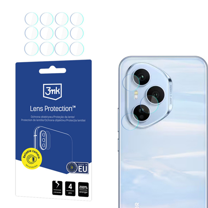 3MK Lens Protection Honor 400 Pro kameras objektīva aizsargs (4 gab.)