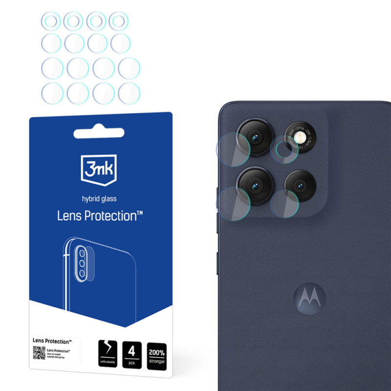 3MK Lens Protection Motorola Moto G86 / G86 Power kameras objektīva aizsargs (4 gab.)