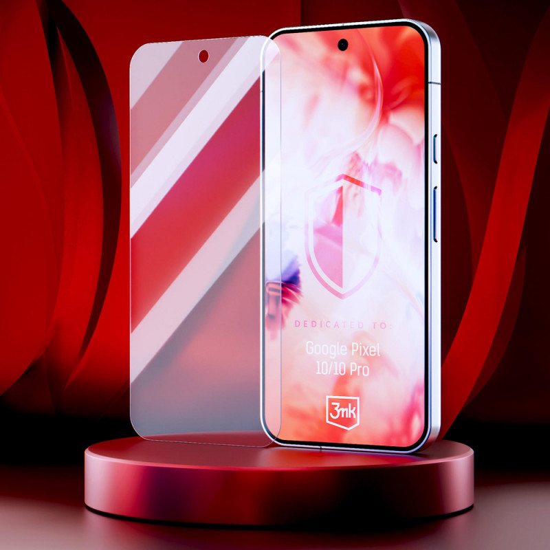 3MK FlexibleGlass Google Pixel 10 / 10 Pro hibrīda stikla ekrāna aizsargs
