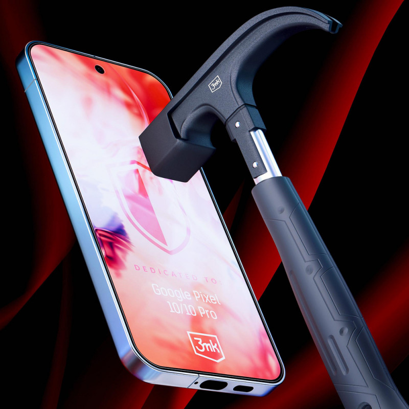 3MK FlexibleGlass Google Pixel 10 / 10 Pro hibrīda stikla ekrāna aizsargs