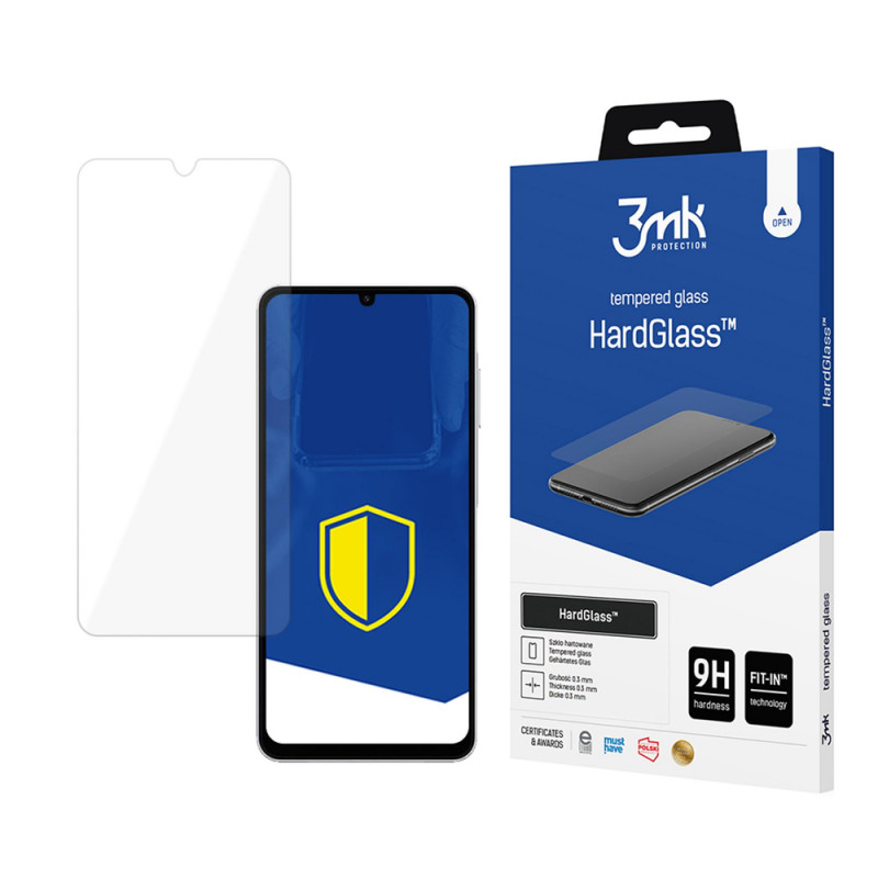 3MK HardGlass rūdītais stikls Samsung Galaxy A07 4G