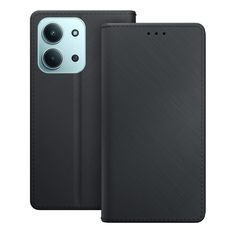 3MK Wallet Case vāciņš Redmi 15C 4G / 5G (171 mm) / Poco C85 4G, melns
