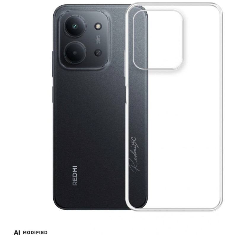 3MK Clear Case vāciņš Redmi 15C 4G / 5G (171 mm) / Poco C85 4G, caurspīdīgs