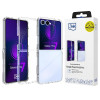3MK Armor Case korpuss Samsung Galaxy Z Flip7, caurspīdīgs