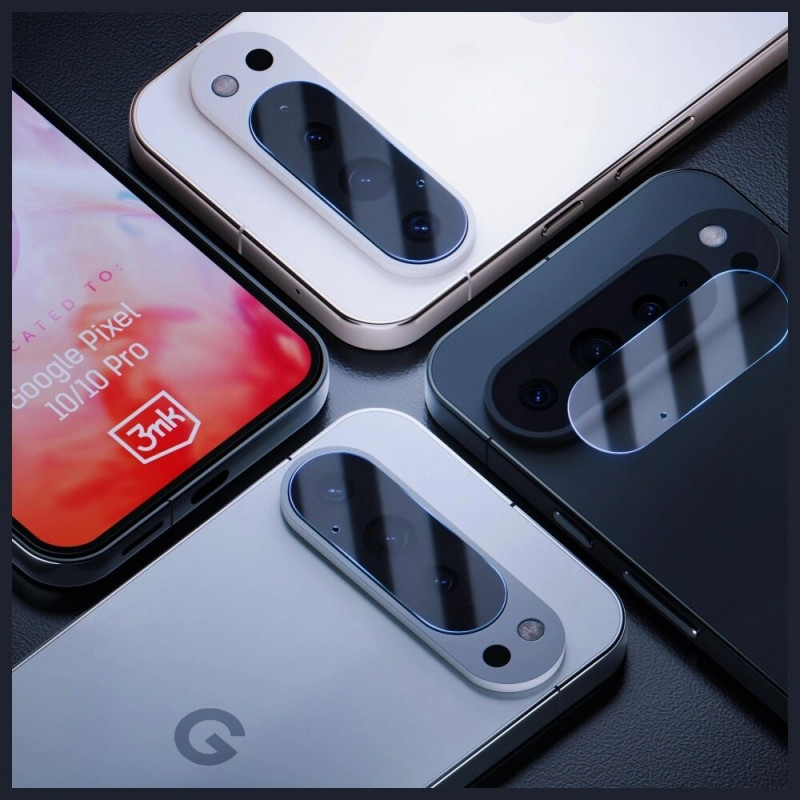 3MK Lens Protection kameras objektīva aizsargs Google Pixel 10 Pro (4 gab.)