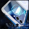 3MK Armor MagCase Samsung Galaxy Z Flip7, caurspīdīgs