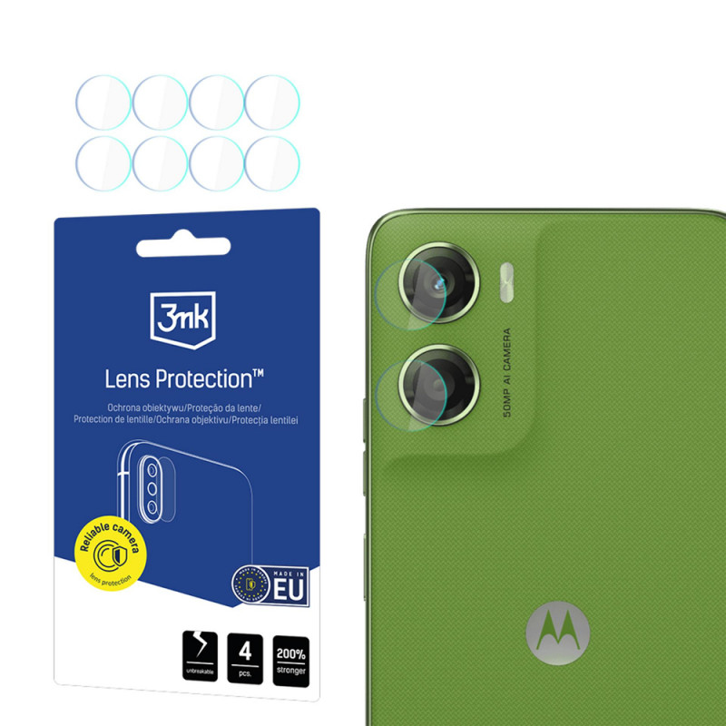 3MK Lens Protection kameras objektīva aizsargs Motorola Moto G06 / Moto G06 Power (4 gab.)