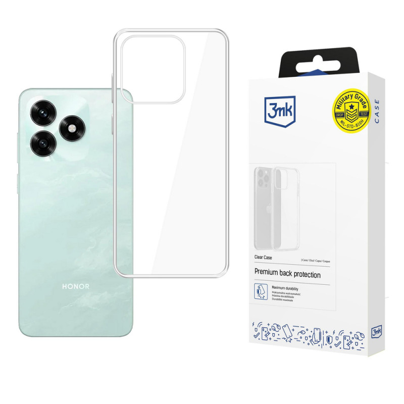 3MK Clear Case vāciņš Honor X5C Plus 4G, caurspīdīgs
