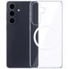 3mk Clear MagCase Samsung Galaxy S26 aizsargapvalks, caurspīdīgs
