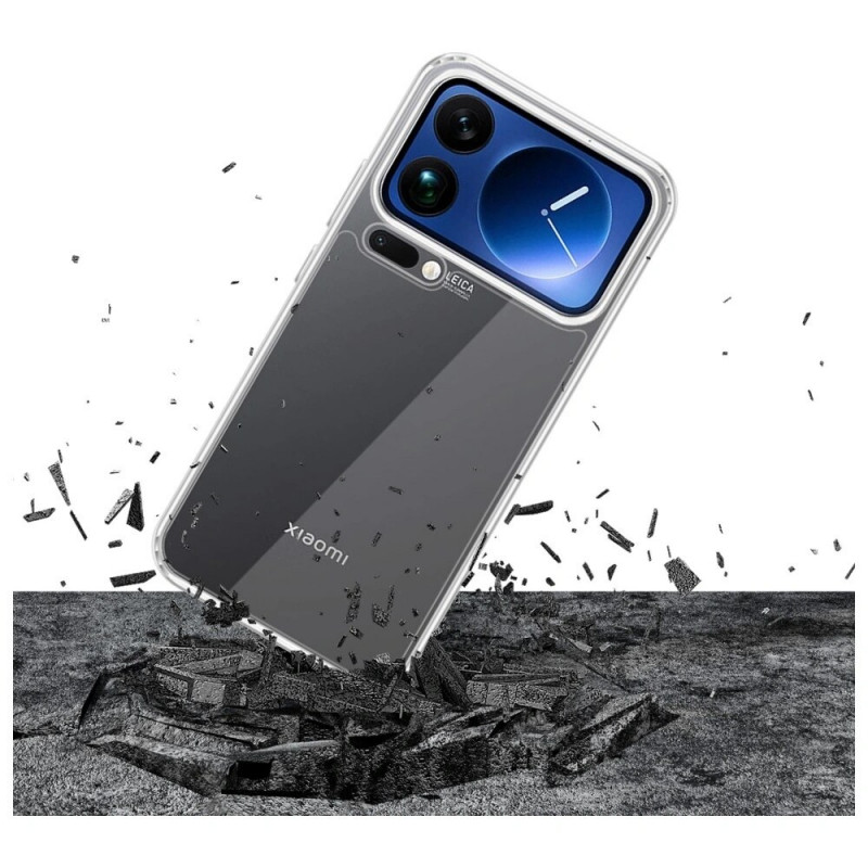3mk Armor Case Xiaomi 17 Pro Max aizsargapvalks, caurspīdīgs