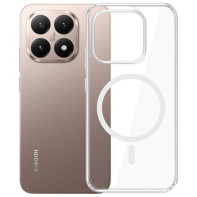 3MK Armor MagCase viedtālruņa futrālis Xiaomi 15T 5G, caurspīdīgs