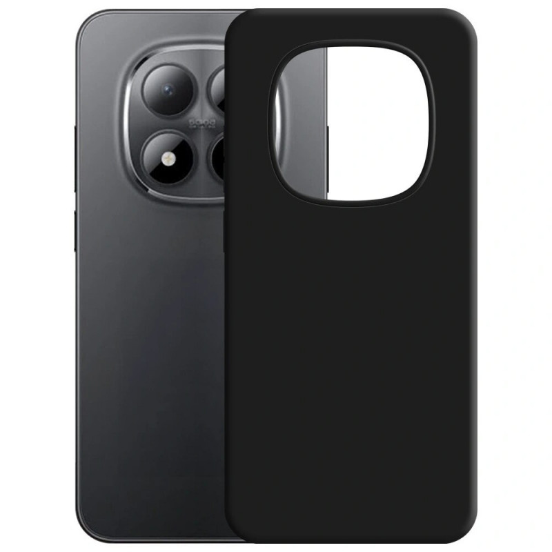 3MK Matt Case Pro Redmi Note 15 Pro viedtālruņa maciņš, melns