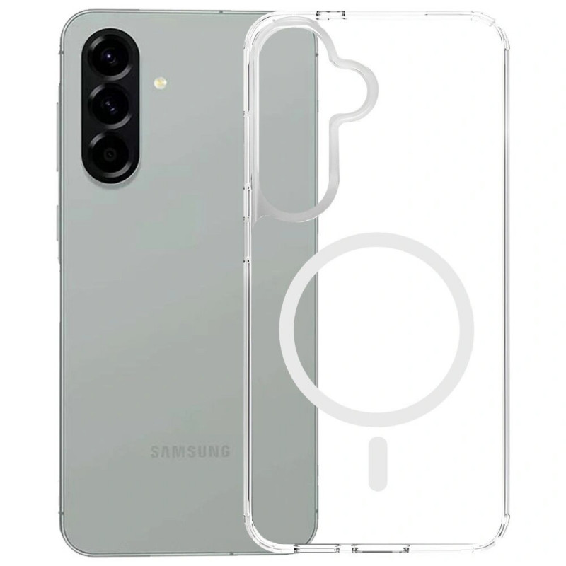 3MK Armor MagCase Samsung Galaxy A57 viedtālruņa maciņš, caurspīdīgs