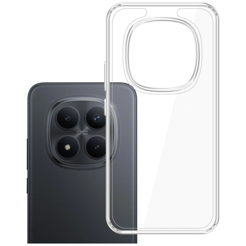 3MK Armor Case vāciņš Xiaomi Redmi Note 15 Pro+ 5G, caurspīdīgs