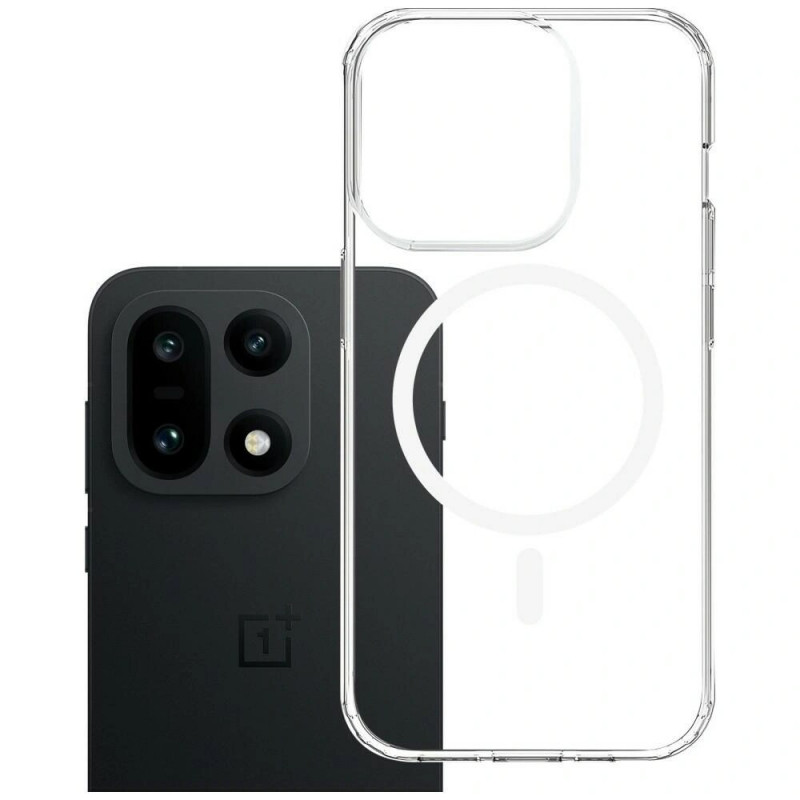 3MK Armor MagCase, paredzēts OnePlus 15 5G, caurspīdīgs