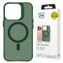 3MK Smoke MagCase Apple iPhone 16 Pro Max, zaļš