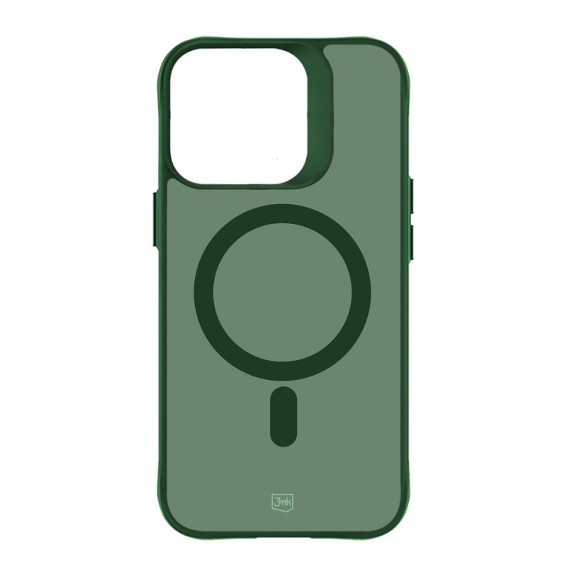 3MK Smoke MagCase Apple iPhone 16 Pro Max, zaļš