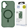 3MK Smoke MagCase Apple iPhone 16 vākam, zaļš