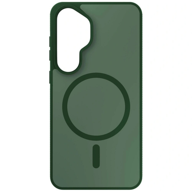 3MK Smoke MagCase Samsung Galaxy S26+ vāciņš, zaļš