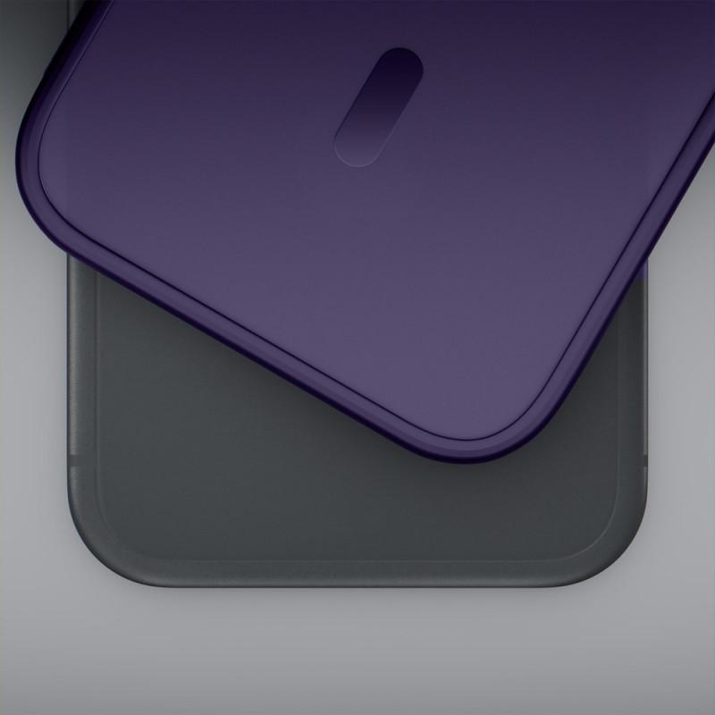 3MK Smoke MagCase Apple iPhone 16 vākam, purpura