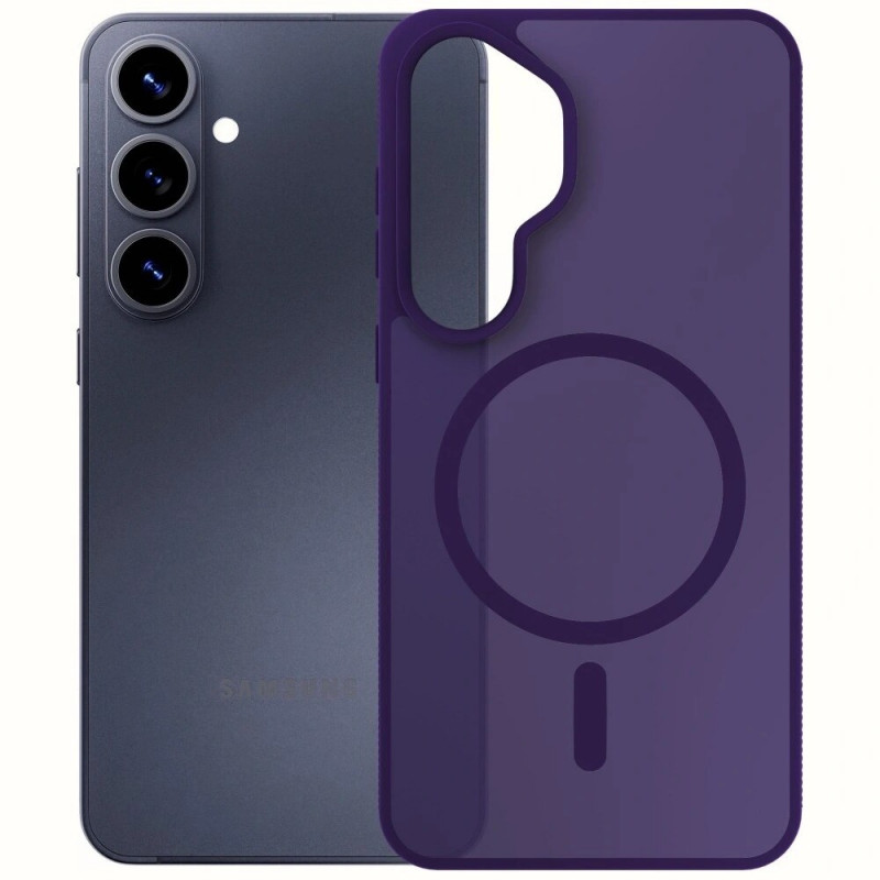 3MK Smoke MagCase Samsung Galaxy S26+ vāciņš, purpura
