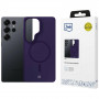 3MK Smoke MagCase Samsung Galaxy S25 Ultra vākam, purpurs