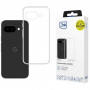 3MK Clear Case Google Pixel 10A viedtālruņa maciņš, caurspīdīgs