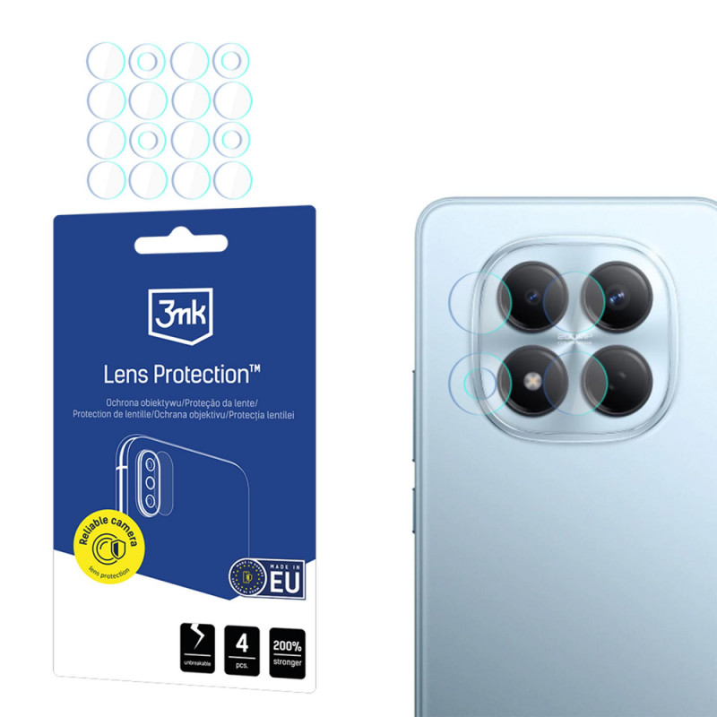 3MK Lens Protection Xiaomi Redmi Note 15 Pro 4G / Pro 5G / Pro+ 5G kameras objektīva aizsargs (4 gab.)