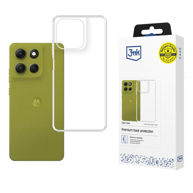 3MK Clear Case Motorola Moto G86 / G86 Power, caurspīdīgs