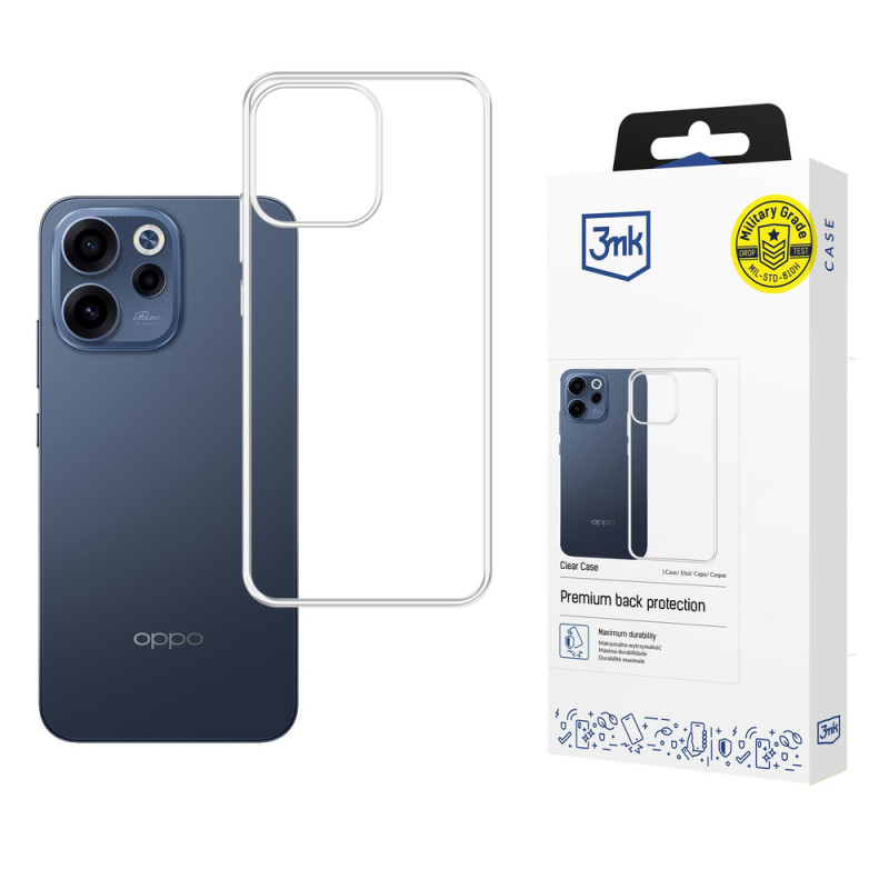 3MK Clear Case vāciņš Oppo Reno 15 F 5G / Reno 15 FS 5G (CPH2801), caurspīdīgs