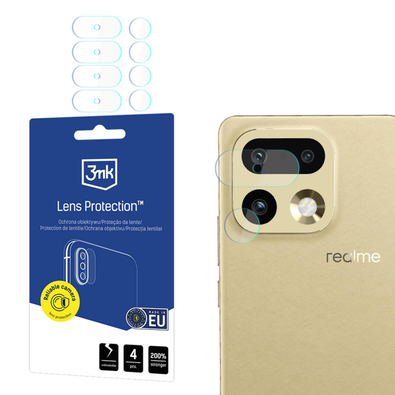 3MK Lens Protection (4 gab.) Realme 16 Pro 5G