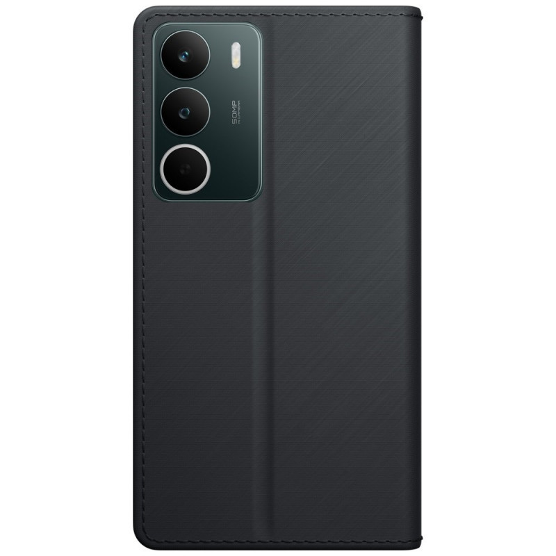 3MK Wallet Case maciņa futrālis Realme C71, melns