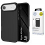 3MK Fortis MagCase Apple iPhone Air viedtālruņa maciņš, melns