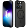 3MK Misty MagCase Apple iPhone 15 Pro maciņš, melns