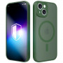 3MK Misty MagCase vāciņš Apple iPhone 14, zaļš