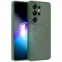 3MK Misty MagCase magnētiskais apvalks Samsung Galaxy S26 Ultra, zaļš