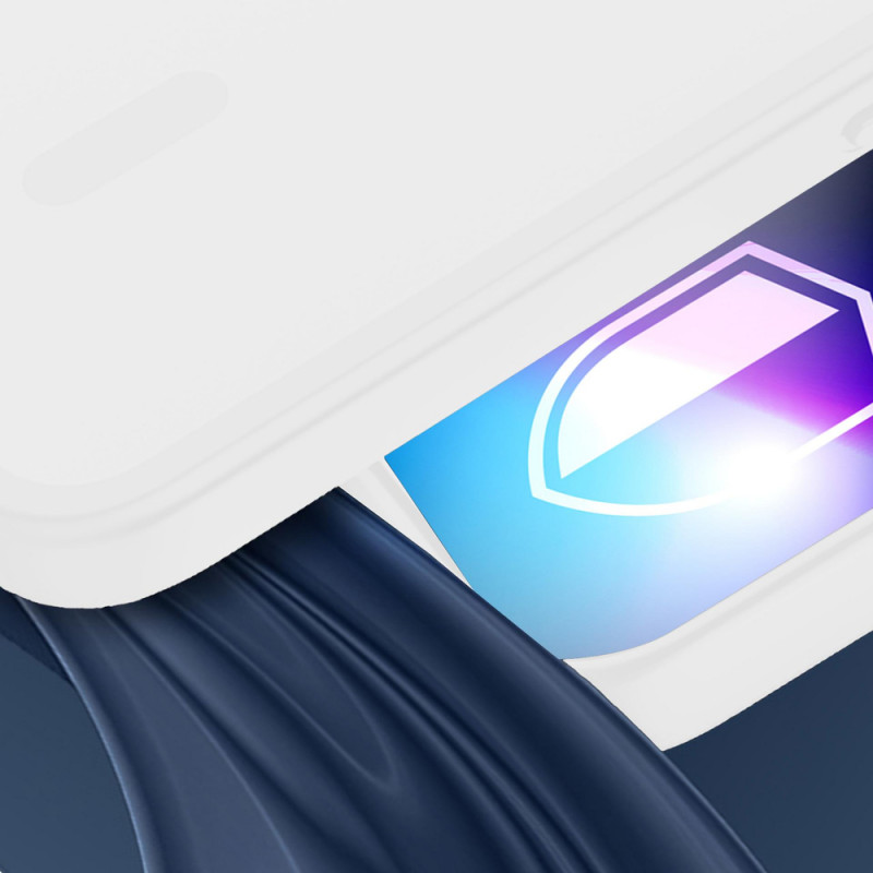 3MK Misty MagCase Apple iPhone 15 Pro viedtālruņa maciņš, saderīgs ar MagSafe, balts