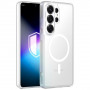 3MK Misty MagCase Samsung Galaxy S26 Ultra viedtālruņa maciņš, saderīgs ar MagSafe, balts