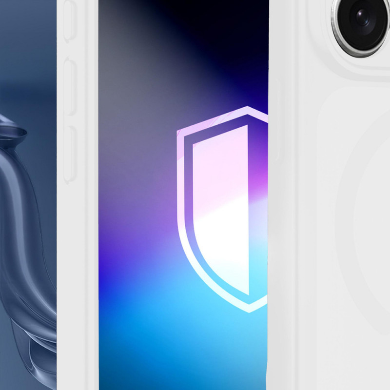 3MK Misty MagCase Apple iPhone 17 Pro Max / 18 Pro Max viedtālruņa maciņš, balts