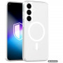3MK Misty MagCase Samsung Galaxy S26 FE viedtālruņa maciņš, balts