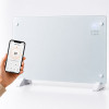 Extralink viedais stikla paneļu sildītājs LPL-23A-WH, 2000 W, WiFi, balts