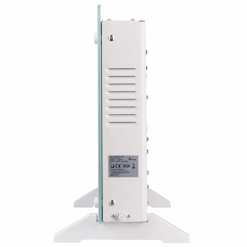 Extralink viedais stikla paneļu sildītājs LPL-23A-WH, 2000 W, WiFi, balts